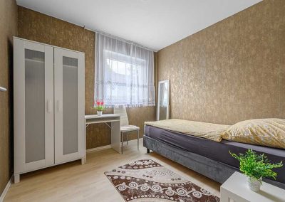 Merve Comfort Apart 1 Messezimmer Hannover Einzel Schlafzimmer 1